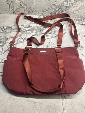 Baggallini Tote Bag Crossbody Deep Red Purse